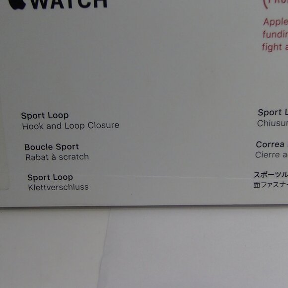 Apple Watch 40 mm Red Sport Loop Band MG443AM/A - Picture 6 of 8